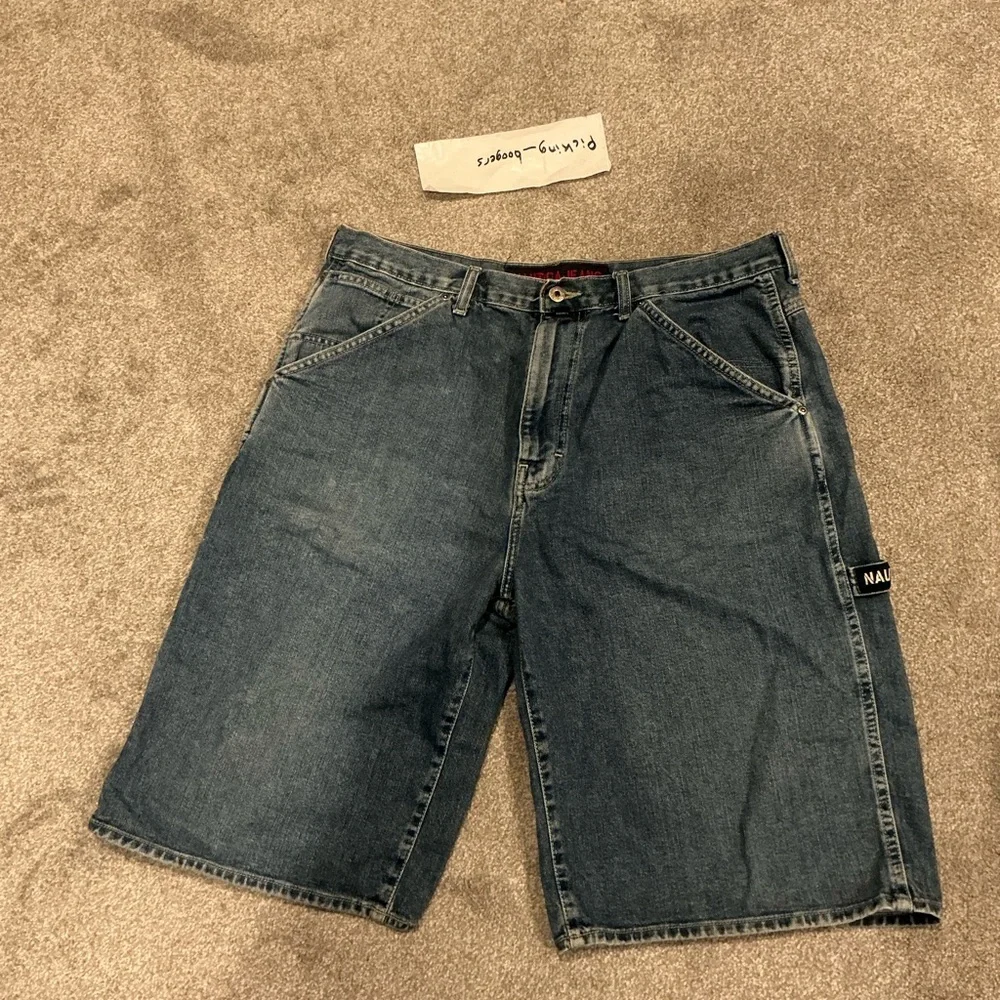 Nautica carpenter‎ denim Shorts jeans, featuring utility pockets Size 36